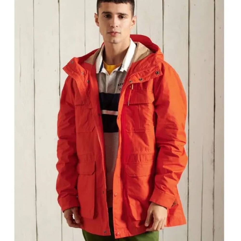 Fossil Bright Orange Jacket…Size Men’s XL